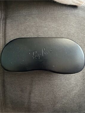 Ray-Ban Matte Black Molded Sunglasses Case